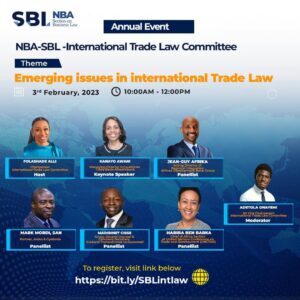 Section on Business Law International Trade Law Committee Holds Its 2023 Annual Event: NBA