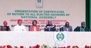 INEC: Issuance Of Certificates Of Return