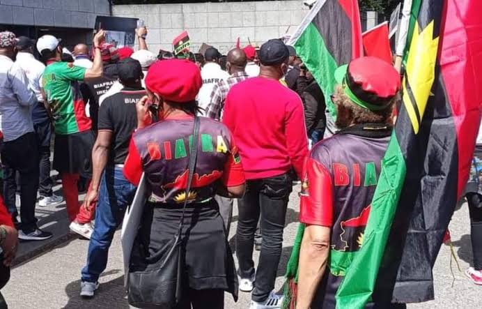 Woman in court for allegedly possessing 36 pieces of beret with IPOB symbol.