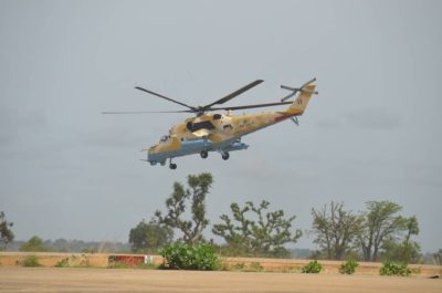 Bandits allegedly down NAF helicopter, kill 13 soldiers in an ambush.
