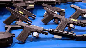 US Department of Justice says more than 19,000 firearms without serial numbers were seized in crime probes in 2021.