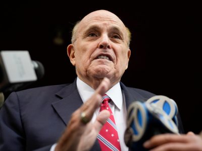 Trump's lawyer Giuliani surrenders, booked in Georgia election case