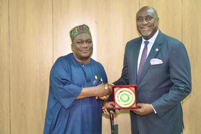 JUSUN EXTENDS COURTESY VISIT TO THE NBA PRESIDENT.