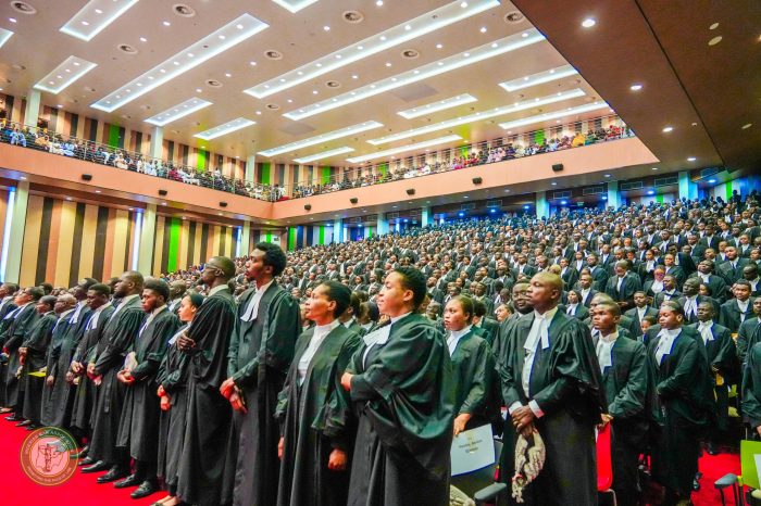 President of the Nigerian Bar Association Congratulates New Lawyers on Their Call to Bar.