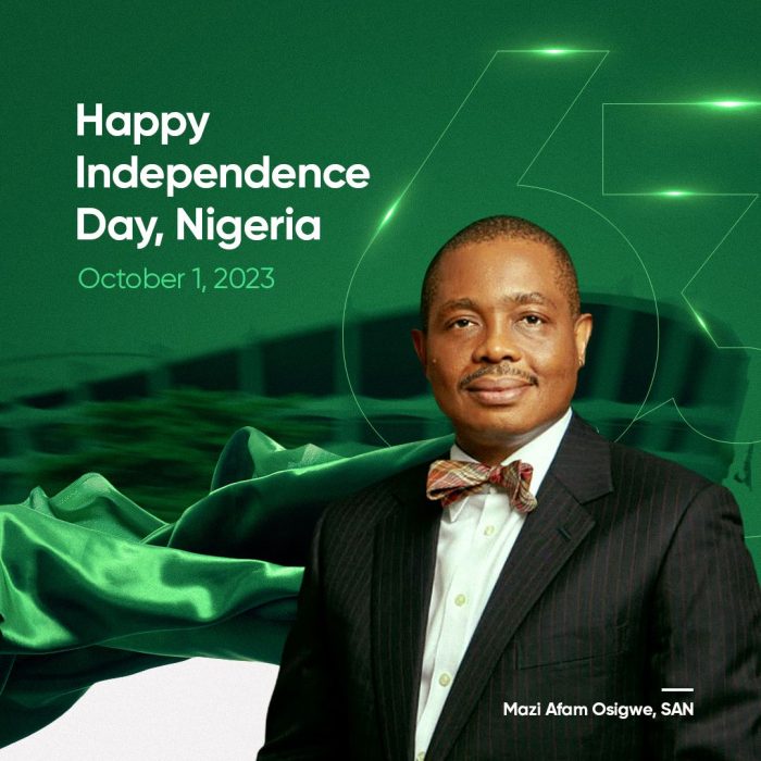 A Message of Hope and Unity: Celebrating Nigeria's 63rd Independence Day