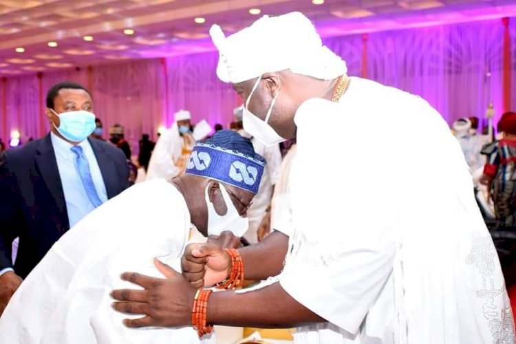 Tinubu Extends Birthday Wishes to Ooni of Ife on His 49th Birthday; Bola Tinubu's Government Presents N26 Trillion 2024 Budget.
