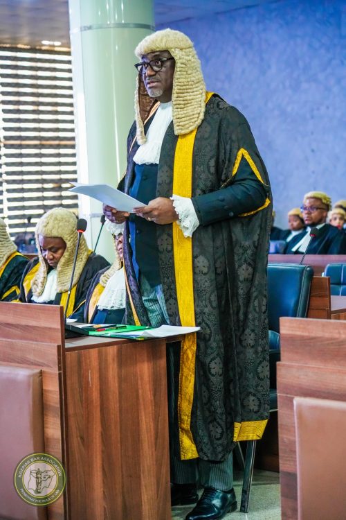 THE VALEDICTORY COURT SESSION HELD IN HONOUR OF THE LATE HONOURABLE JUSTICE EDITH NOELITA NNEKA AGBAKOBA,