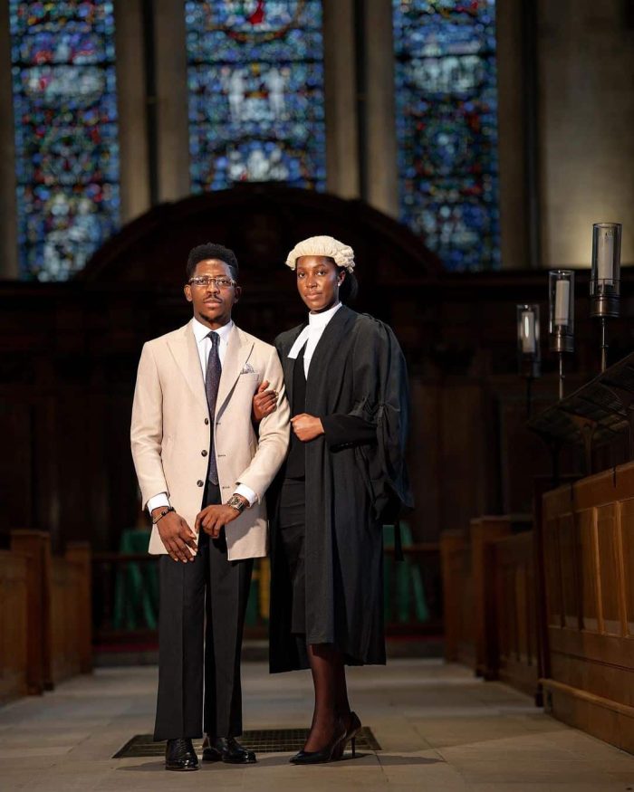 Nigerian Gospel Singer Moses Bliss Makes Heartfelt Gesture for Fiancée as She's Called to the Bar in England