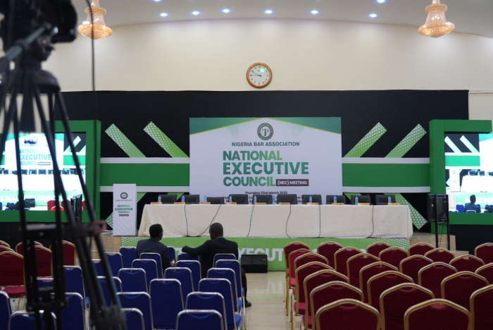 NIGERIAN BAR ASSOCIATION: NOTICE OF NATIONAL EXECUTIVE COUNCIL (NEC) MEETING