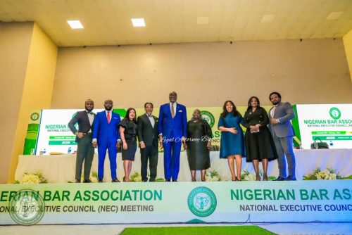 Nigerian Bar Association's National Executive Council Meeting in Jos: Hosted by Governor Caleb Mutfwang and Presided Over by President Yakubu Chonoko Maikyau