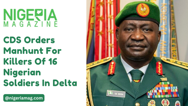 CDS Vows to Hunt Down Killers of 17 Soldiers in Delta