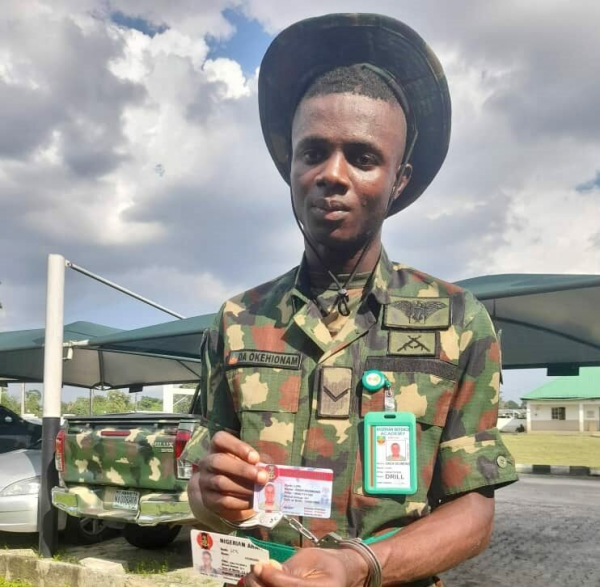Suspected Gunman Arrested in Kaduna Found with Serving Nigerian Brigadier-General's Complimentary Card